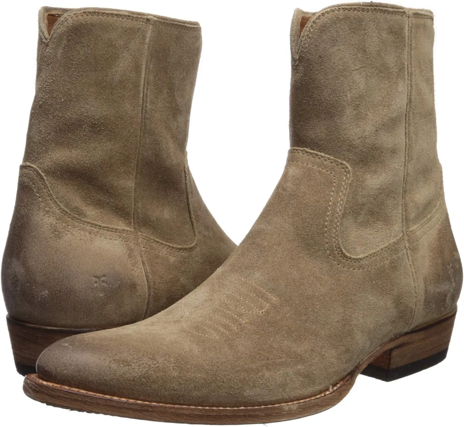 Frye Austin Inside Zip Men's - Stylish, Durable Leather Footwear with Cushioned Insole for Comfort and Side Zipper Access Western Boots