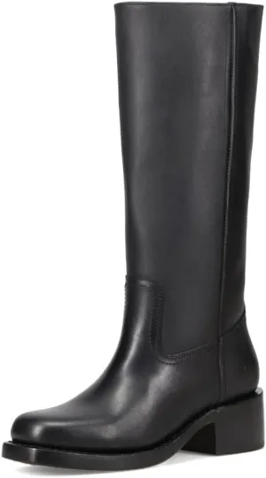 Frye Campus 14L Iconic Tall Boots for Women Crafted from Signature Montana Leather with Genuine Stitch Welt Construction and Stacked Leather Heel