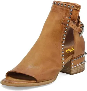 FSJ Women Peep Open Toe Sandals Boot Cut Out Buckle Ankle Bootie Comfortable Stacked Block Low Heeled Summer Sandal Shoes Size 4-15 M US