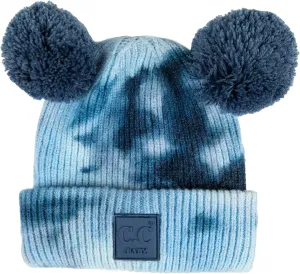 Funky Junque Baby Beanie Hat - Soft Knit Winter Cap with Double Pom Pom - Easter Pastels, Classic Solids, Value Packs