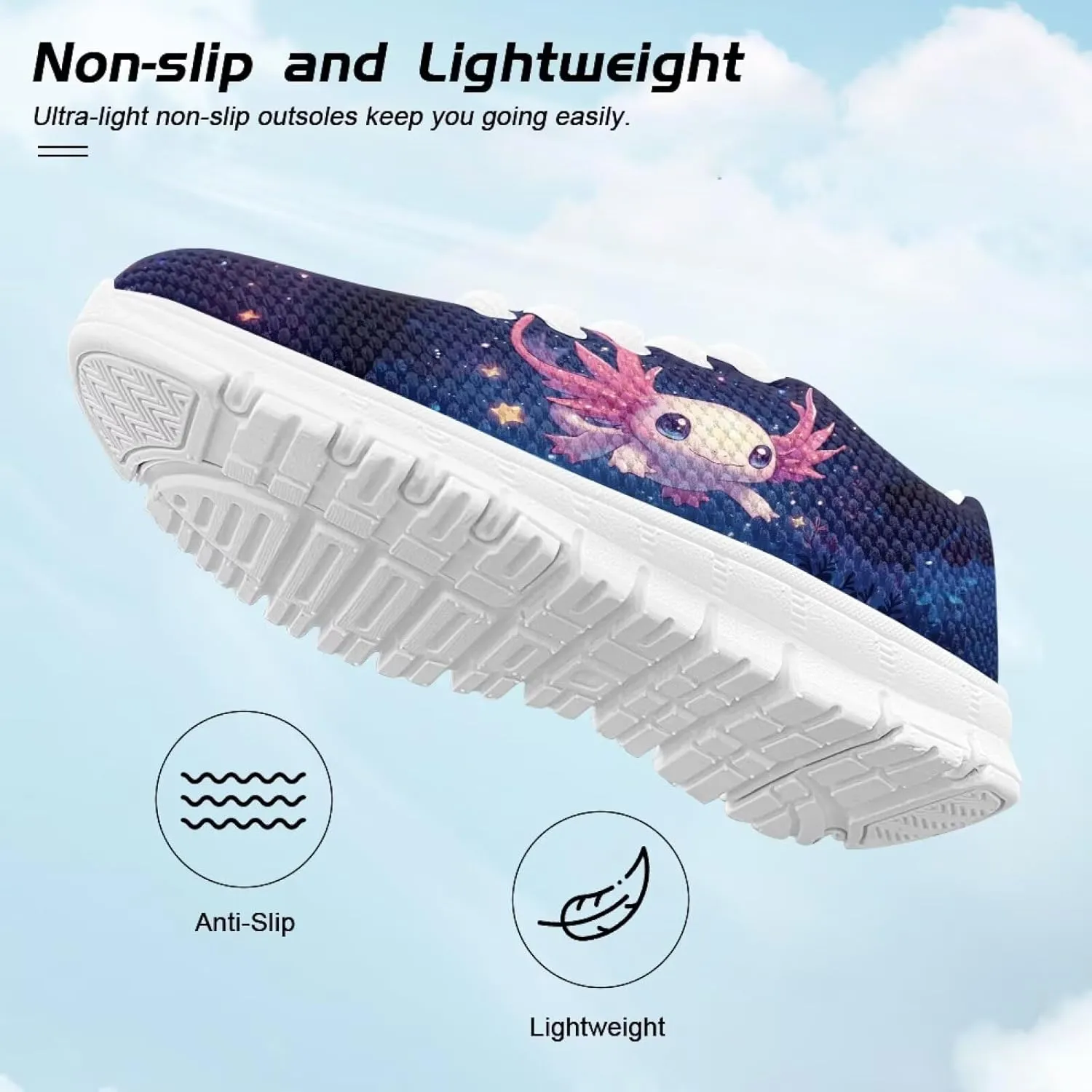 Girls Running Shoes Cute Kids Athletic Shoes Cartoon Animals Sneakers