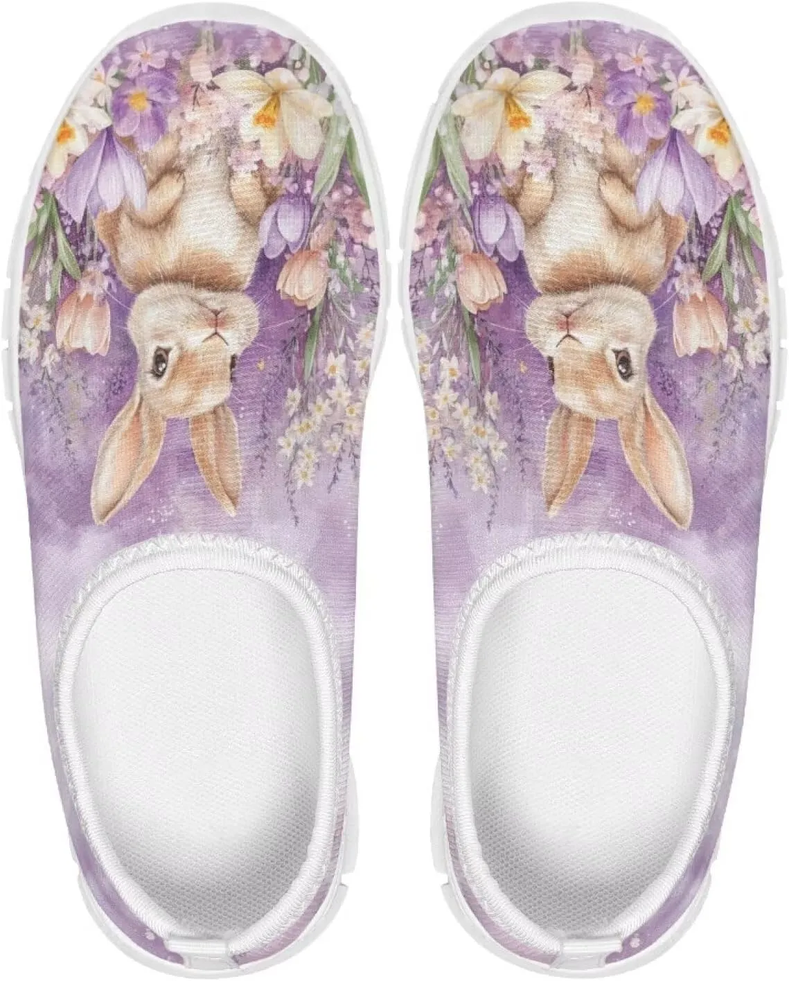 Girls Running Shoes Cute Kids Slip On Sneakers Cartoon Themed Tennis Shoes