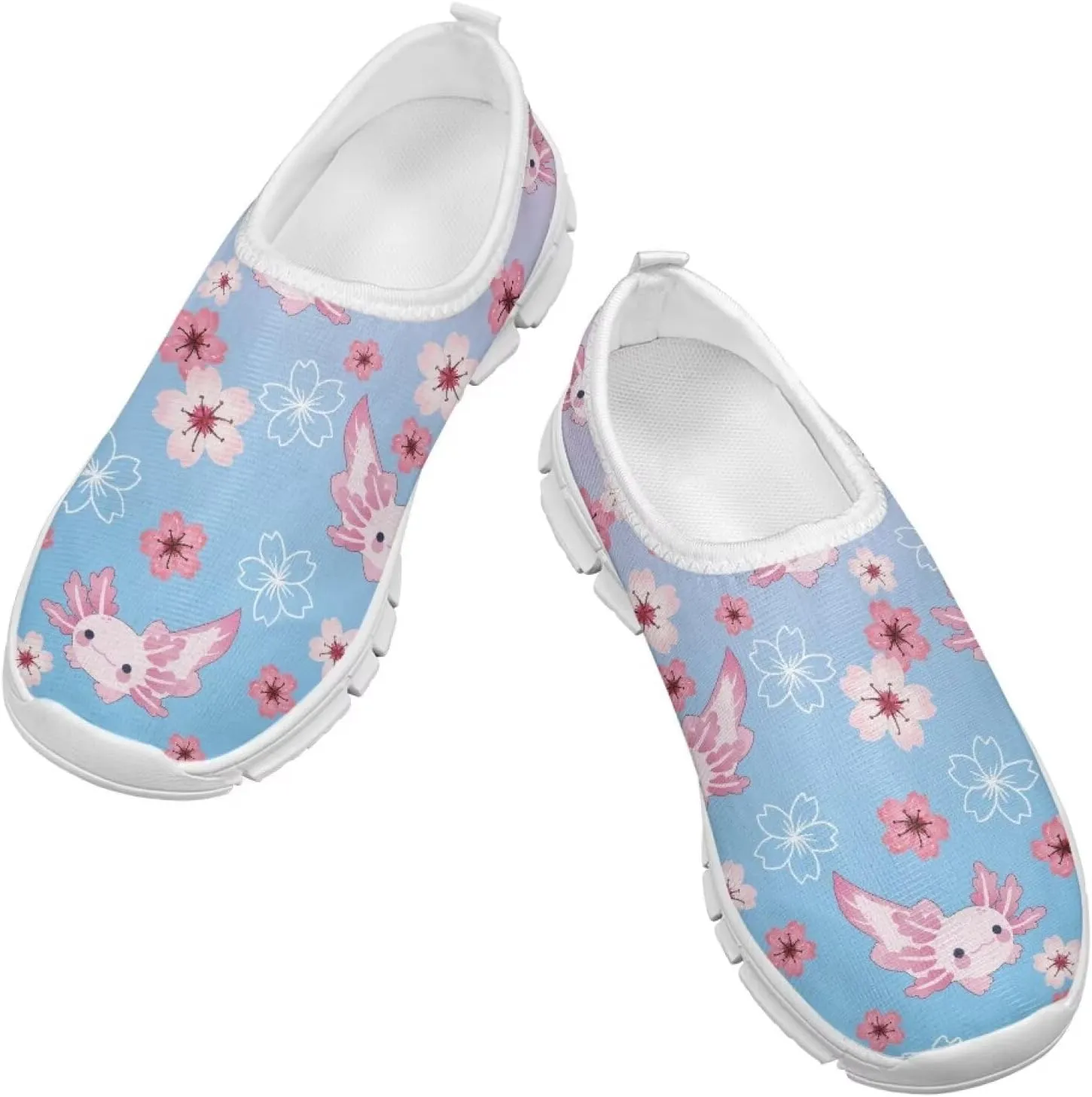 Girls Slip On Sneakers Cute Little Kids Tennis Shoes School Running Shoes