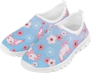 Girls Slip On Sneakers Cute Little Kids Tennis Shoes School Running Shoes