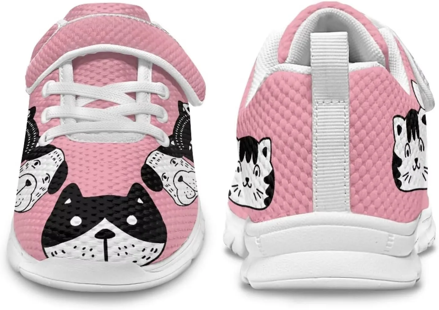 Girls Tennis Shoes Kids School Sneakers Trendy Running Athletic Shoes