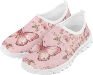 Girls Tennis Shoes Little Kids Slip On Sneakers Trendy Pattern Shoes