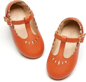 Girls Toddler Little Kid Mary Jane Flats T-Strap School Uniform Dress Shoes