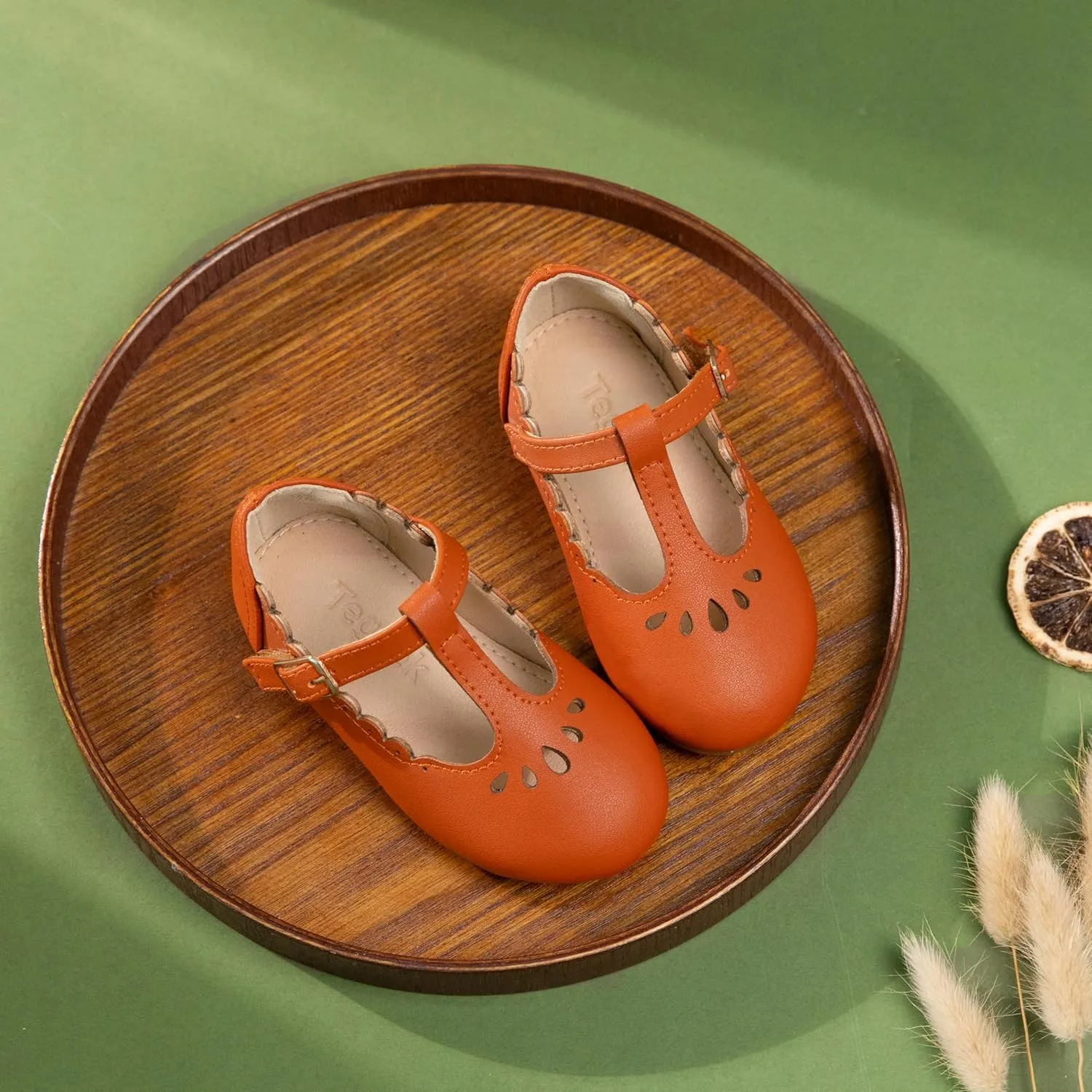 Girls Toddler Little Kid Mary Jane Flats T-Strap School Uniform Dress Shoes