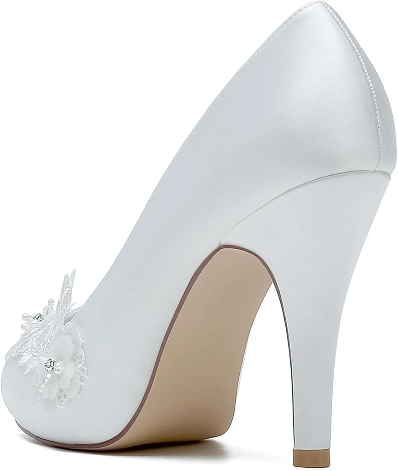 Hanfike Platform Bridal Shoes for Wedding Womens Stiletto High Heel Prom Sandals JY189