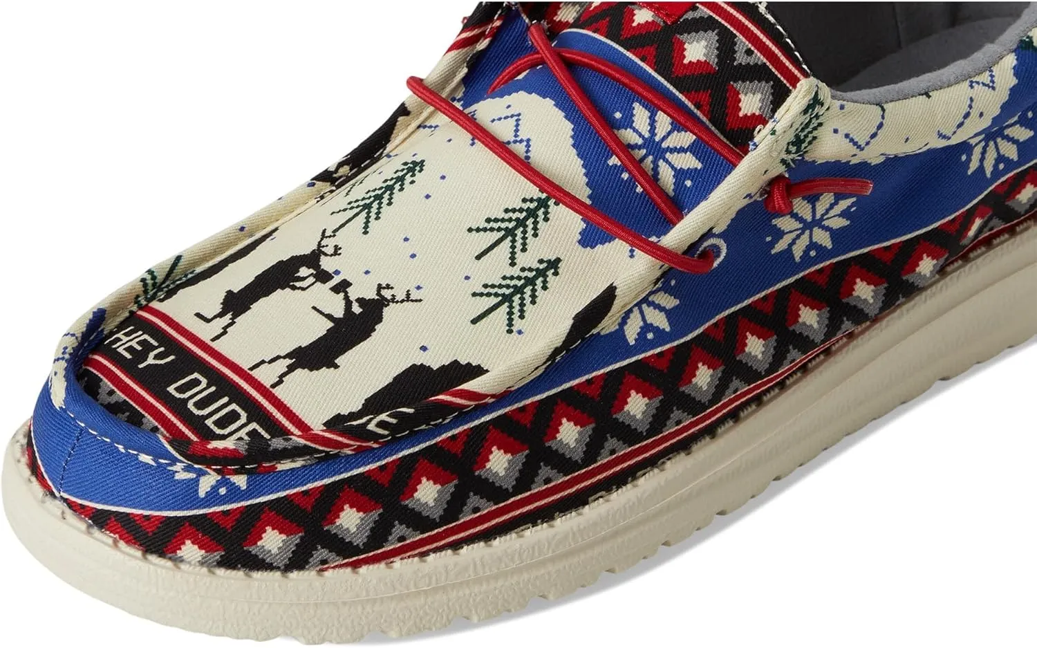 Hey Dude Men's Wally Holiday Cheers Sneaker