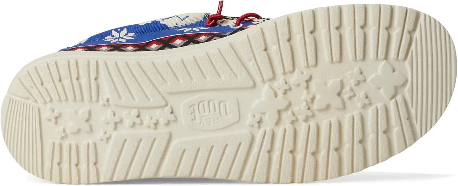 Hey Dude Men's Wally Holiday Cheers Sneaker