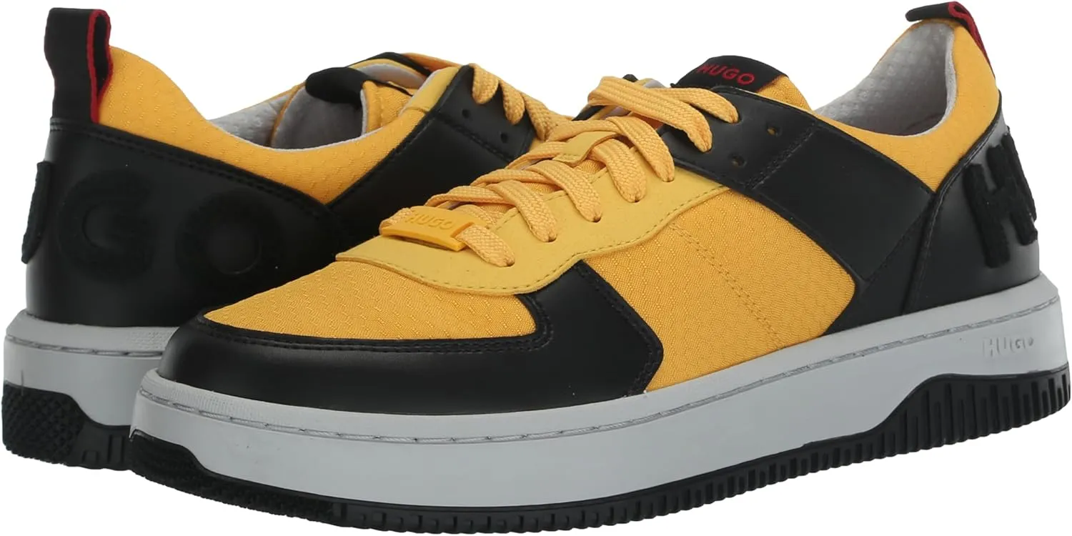 HUGO Men's Kilian Retro Inspired Two Tone Sneakers