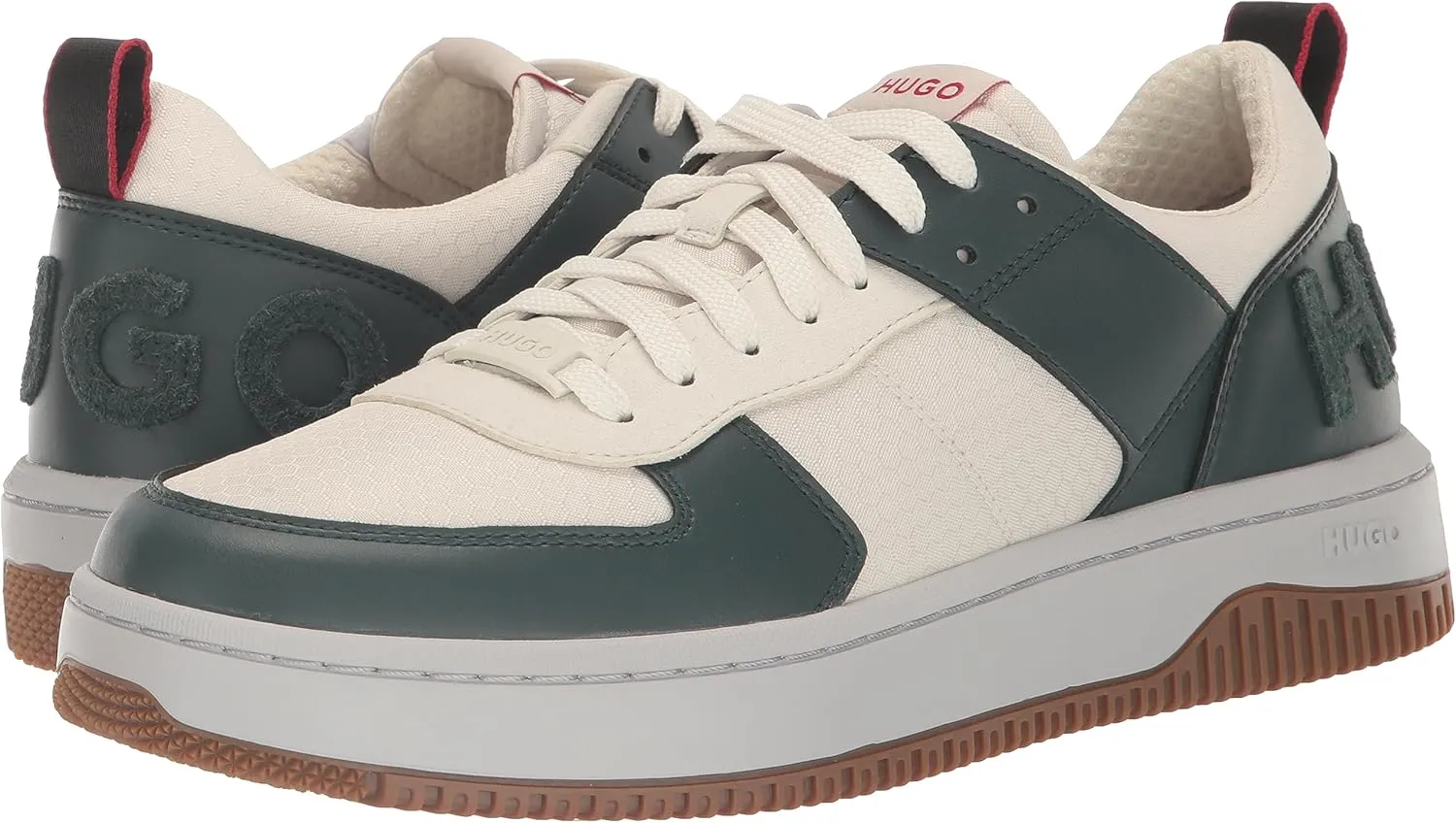 HUGO Men's Kilian Retro Inspired Two Tone Sneakers