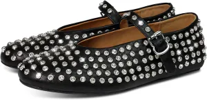 IMPREMEY Mesh Ballet Flats for Women Buckle Strap Round Toe Wide Width Mesh Flats Casual Ballerina Shoes