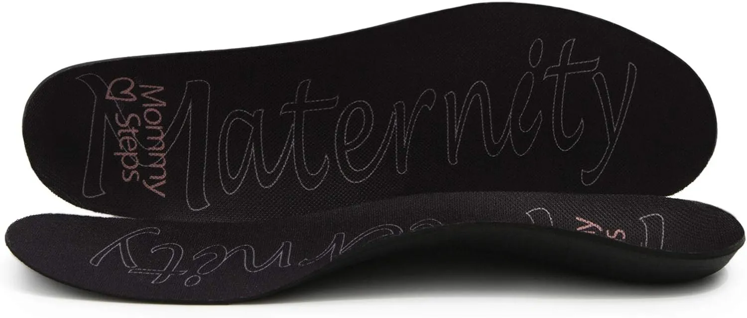 Insoles Ultra-Thin Pain Relief-Comfortable Flats | Black Women's 8.5-9