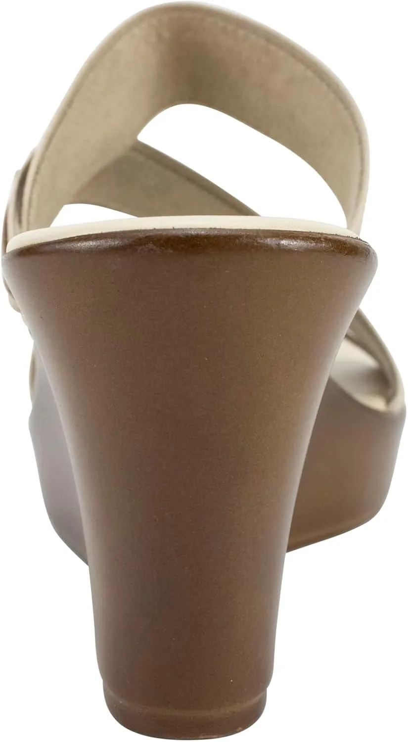 ITALIAN Shoemakers Womens' Jola Platform Wedge Sandal for Women