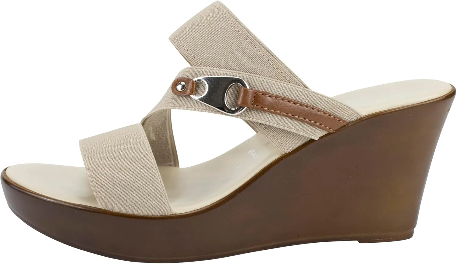 ITALIAN Shoemakers Womens' Jola Platform Wedge Sandal for Women
