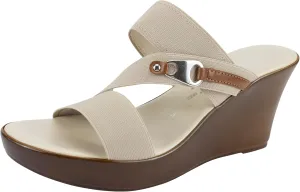 ITALIAN Shoemakers Womens' Jola Platform Wedge Sandal for Women