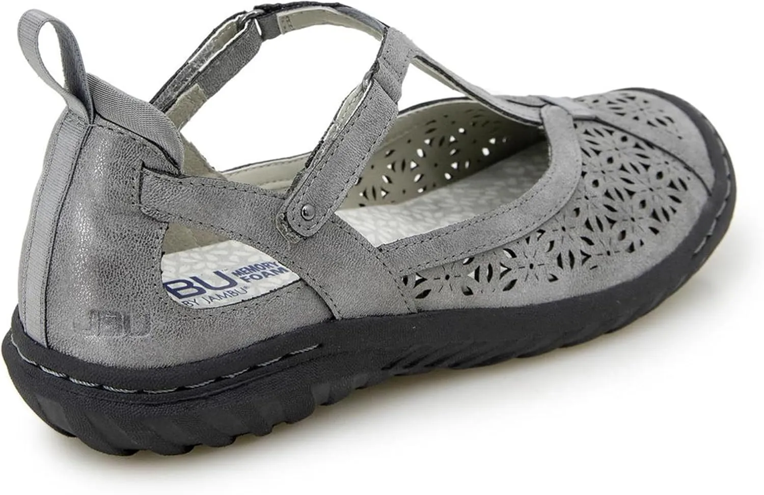 Jambu Women's Daffodil Comfort Casual Classic Mary Jane T-Strap Flats Fashion Shoes