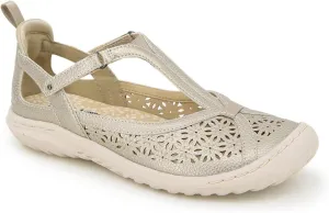 Jambu Women's Daffodil Comfort Casual Classic Mary Jane T-Strap Flats Fashion Shoes