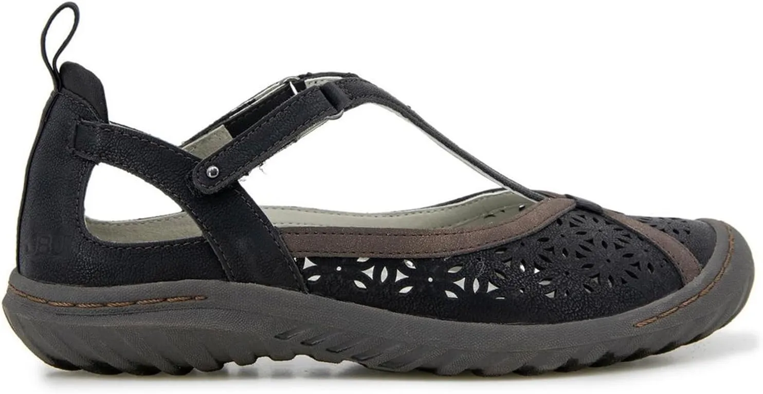 Jambu Women's Daffodil Comfort Casual Classic Mary Jane T-Strap Flats Fashion Shoes