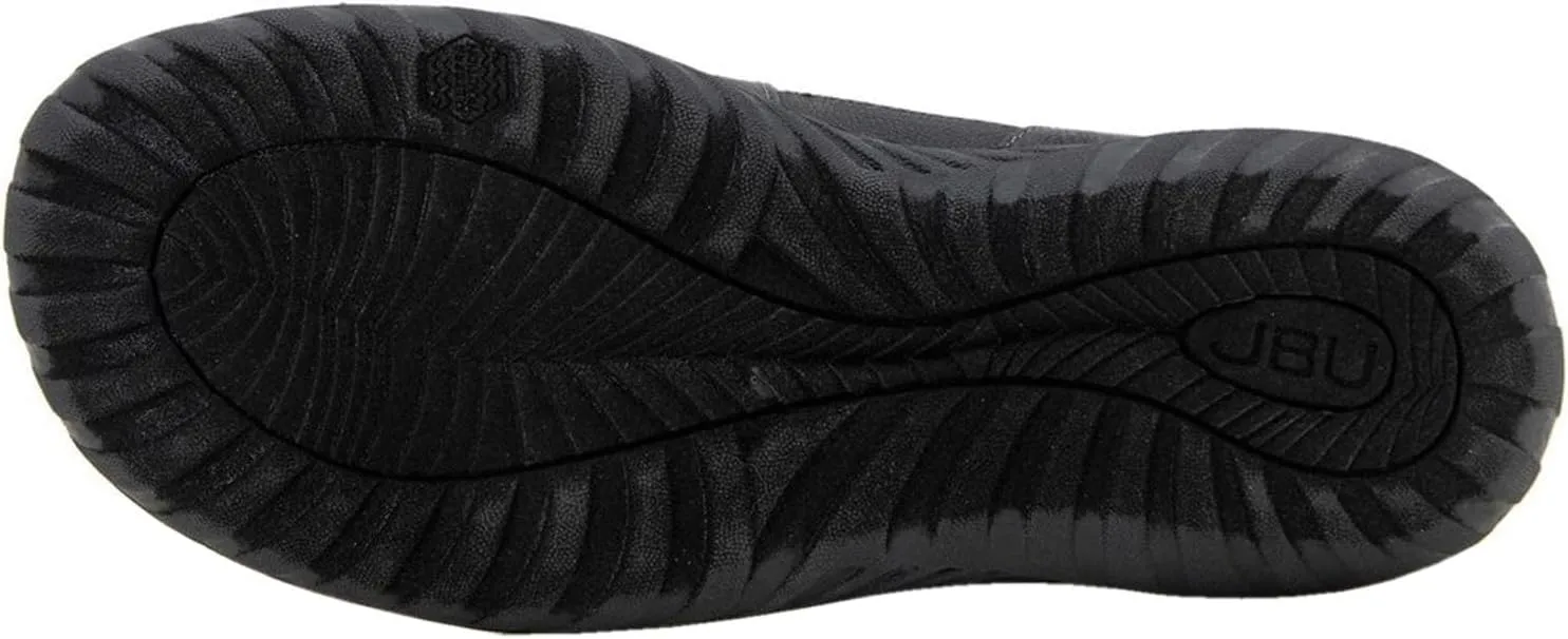 JBU Women's B4daf56 Comfort Casual Classic Mary Jane T-Strap Flats Fashion Shoes