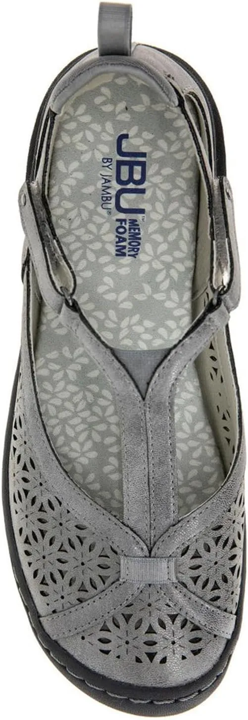 JBU Women's B4daf56 Comfort Casual Classic Mary Jane T-Strap Flats Fashion Shoes