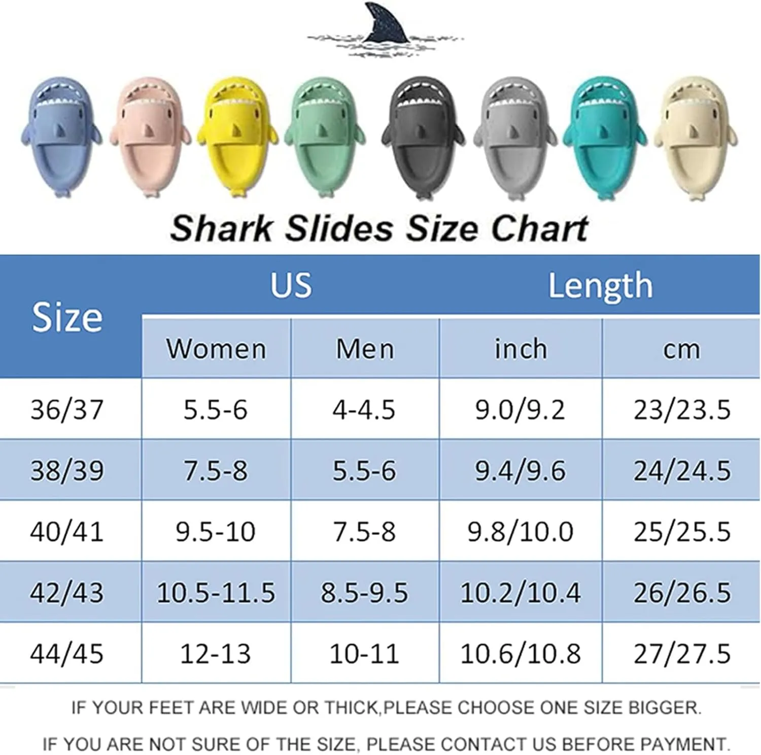 Jfxgjuv Unisex Shark Slides, Sharky Chanclas, Cloudy Shark Slides for Men and Women, Soft Lightweight Anti-Slip Thick Sole House Sandals Shower Pool Beach Shoes