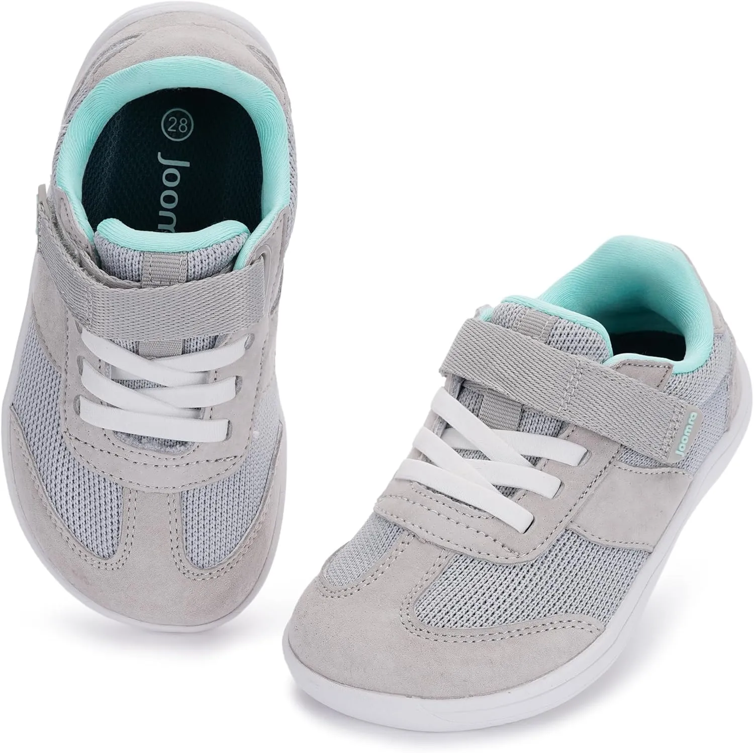 Joomra Toddler/Little Kid Wide Barefoot Shoes | Splay Naturally Minimalist Sneakers for Boys Girls | Zero Drop Sole