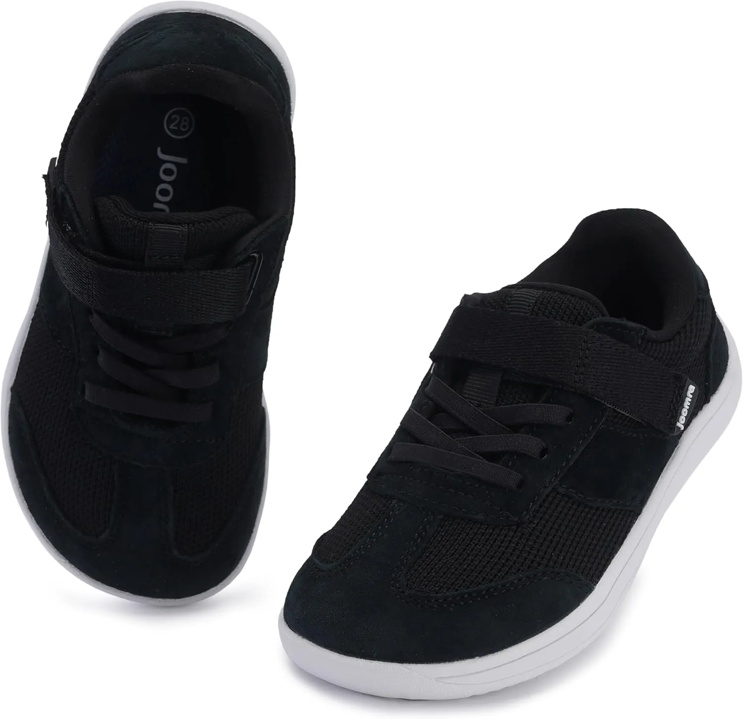 Joomra Toddler/Little Kid Wide Barefoot Shoes | Splay Naturally Minimalist Sneakers for Boys Girls | Zero Drop Sole