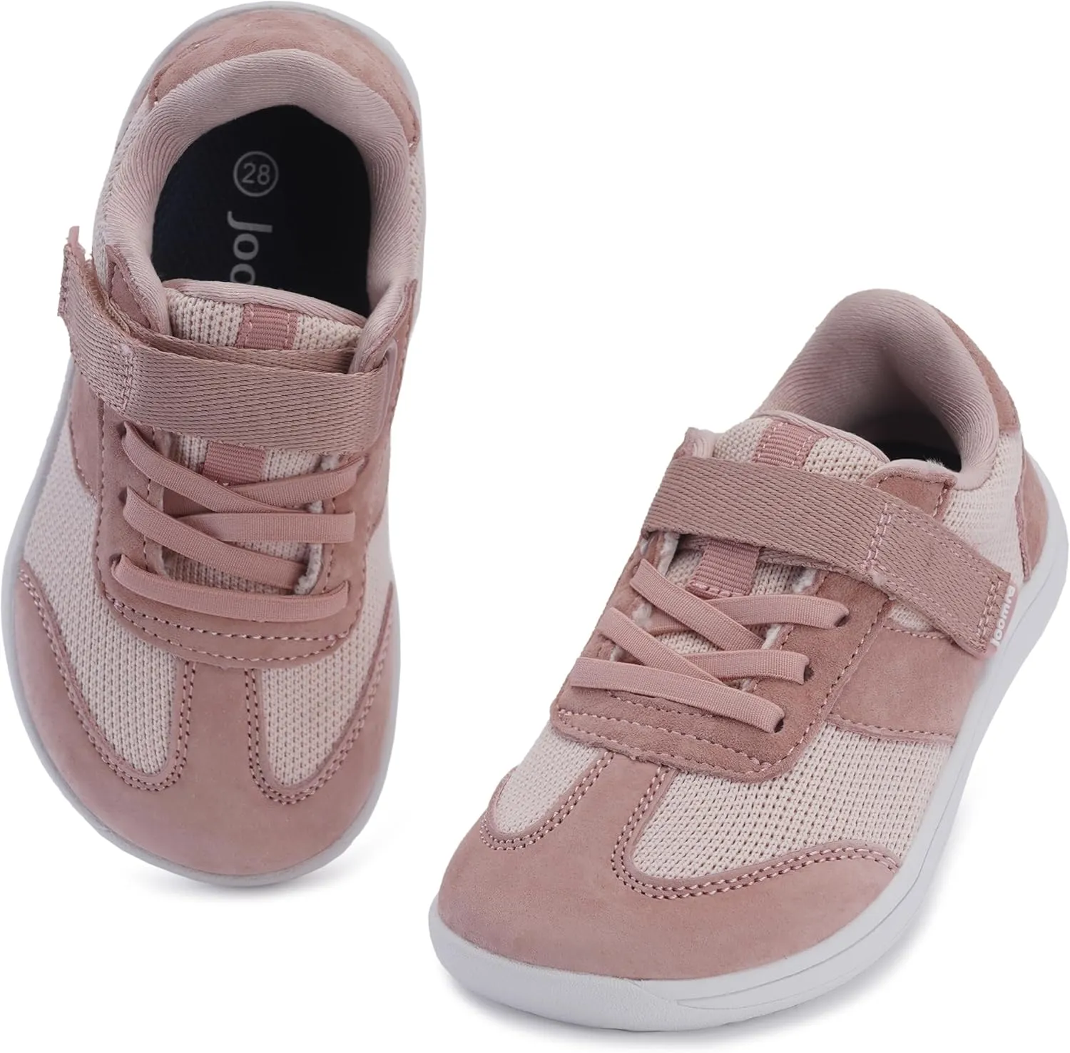 Joomra Toddler/Little Kid Wide Barefoot Shoes | Splay Naturally Minimalist Sneakers for Boys Girls | Zero Drop Sole