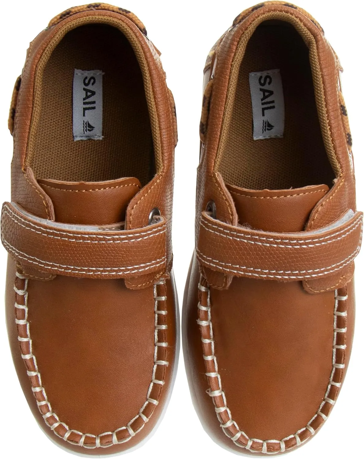 Josmo Kids Moccasin Loafers Boat Shoe for Boys Slipon Casual Dress Shoes (Sizes: 12-13 Little Kid / 1-4 Big Kid)