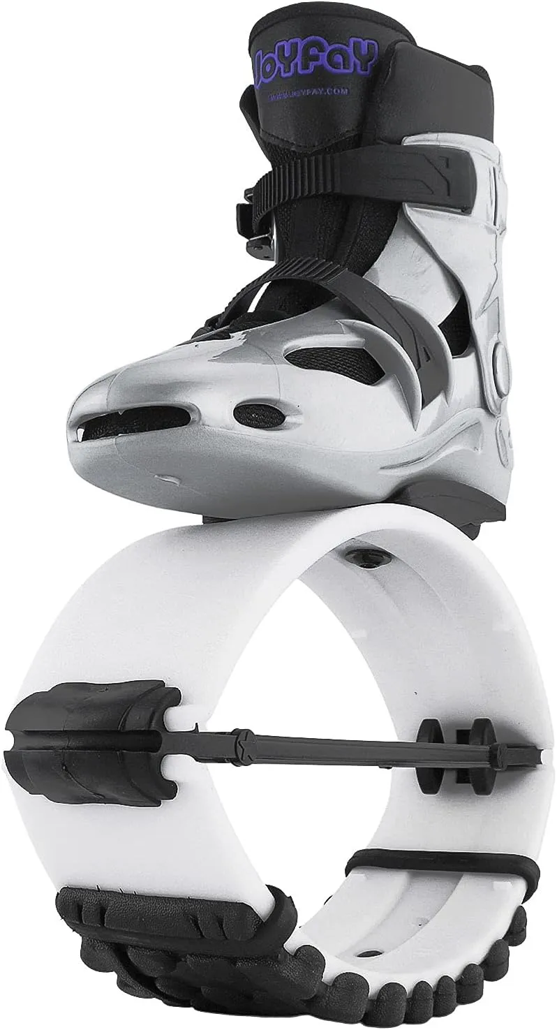 Joyfay Jumping Shoes - Jump Shoes for Athletes and Heavier Users -Professional Fitness Bounce Shoes for Women and Men -Special Edition Jump Boots with 4 pcs Tension Springs