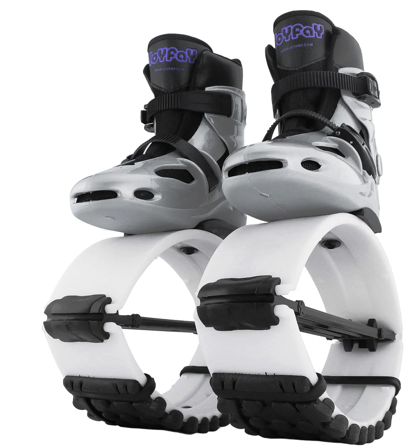 Joyfay Jumping Shoes - Jump Shoes for Athletes and Heavier Users -Professional Fitness Bounce Shoes for Women and Men -Special Edition Jump Boots with 4 pcs Tension Springs