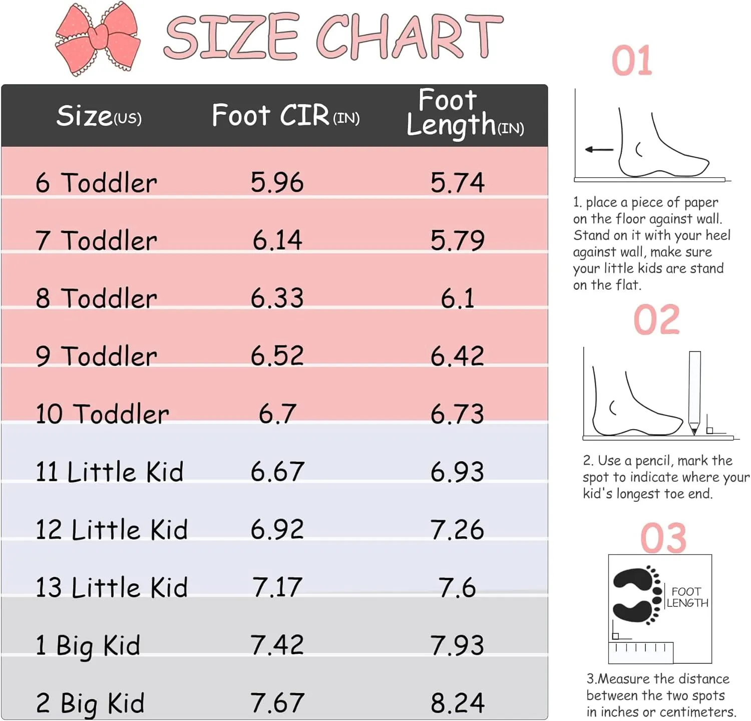 K KomForme Girl's Bow Mary Jane Dress Shoes Ballet Princess Flats with Rhinestone Strap for Party Wedding School, Toddler/Little Kid/Big Kid