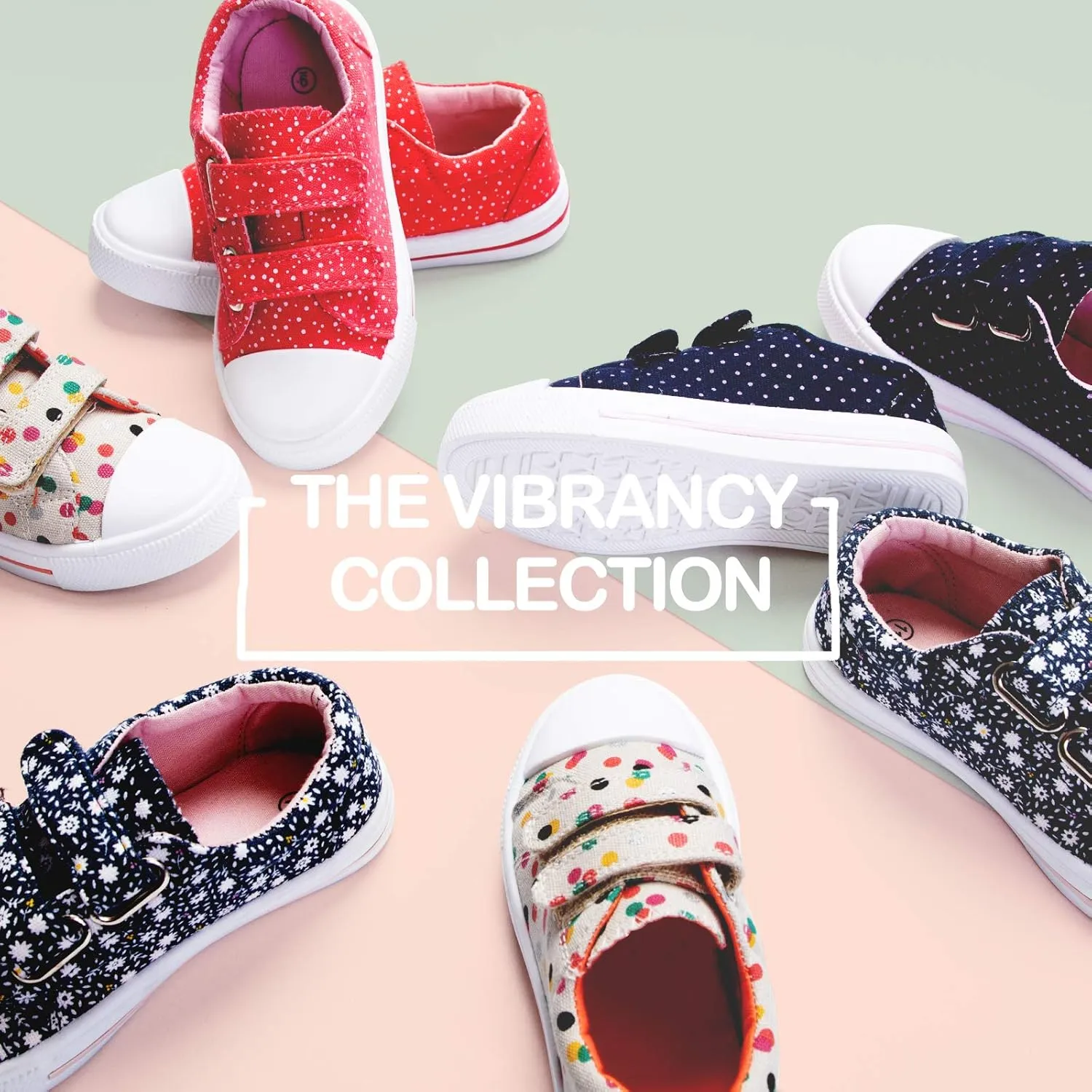 K KomForme Toddler Shoes Boys Girls Canvas Sneakers Size 4-13