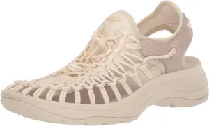KEEN Women's Uneek Astoria Breathable Lifted Heel Two Cord Casual Water Sandals