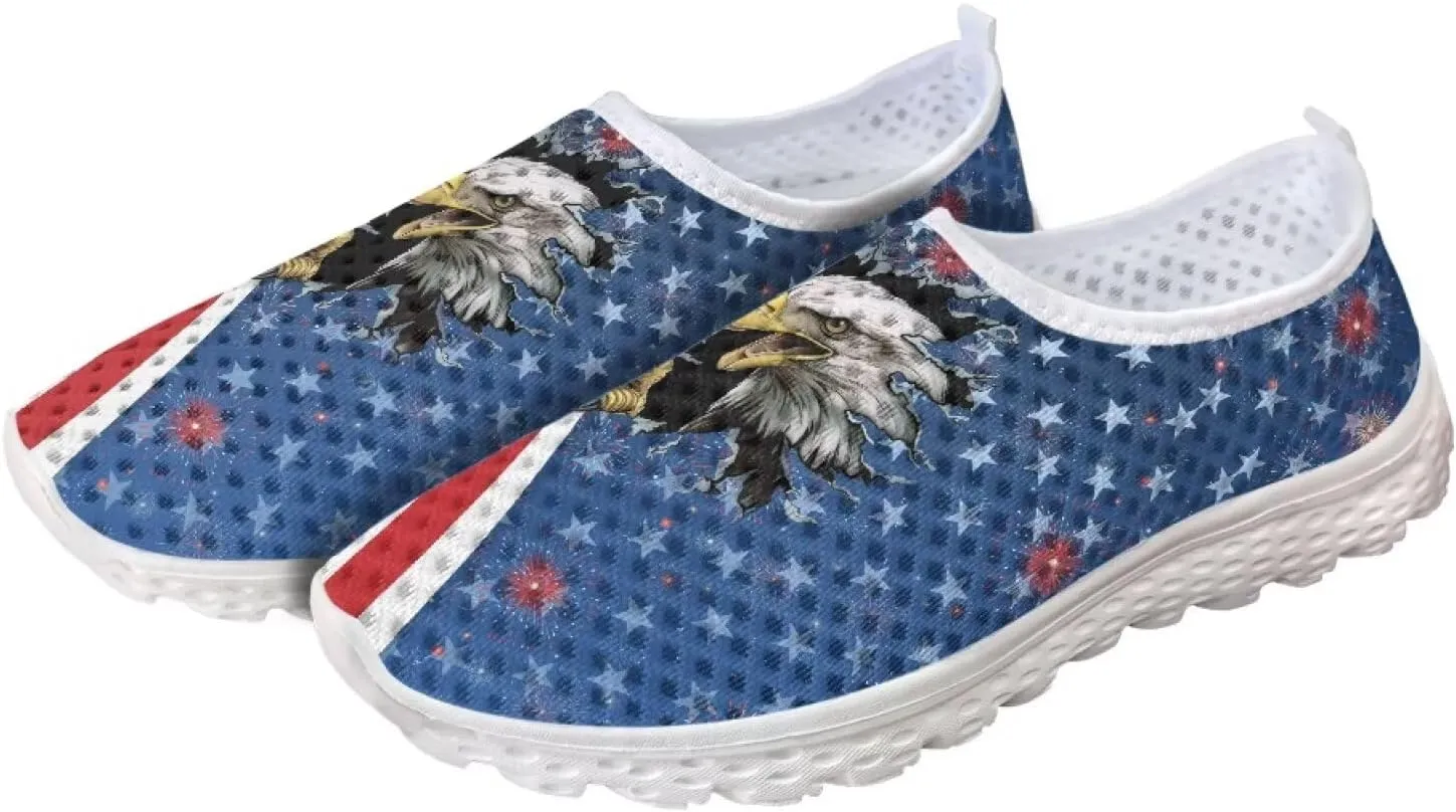 KEIAHUAN Trendy Running Shoes for Women Sneakers, Casual Lightweight Training Shoes Non-Slip Athletic Tennis Shoes