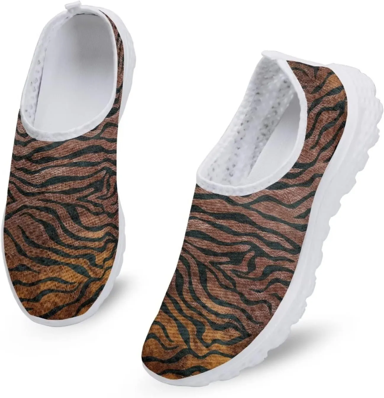 KEIAHUAN Trendy Running Shoes for Women Sneakers, Casual Lightweight Training Shoes Non-Slip Athletic Tennis Shoes