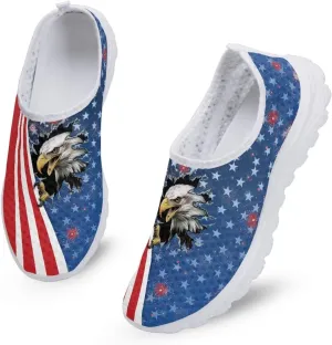 KEIAHUAN Trendy Running Shoes for Women Sneakers, Casual Lightweight Training Shoes Non-Slip Athletic Tennis Shoes