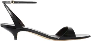 Kitten Heeled Sandals for Women Elegant Almond Open Toe Ankle Strap Buckle Backless Low Heels Summer Daily Dressy Shoes