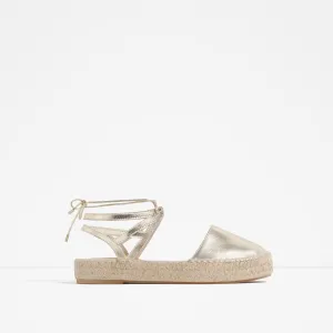 LACE-UP ESPADRILLES