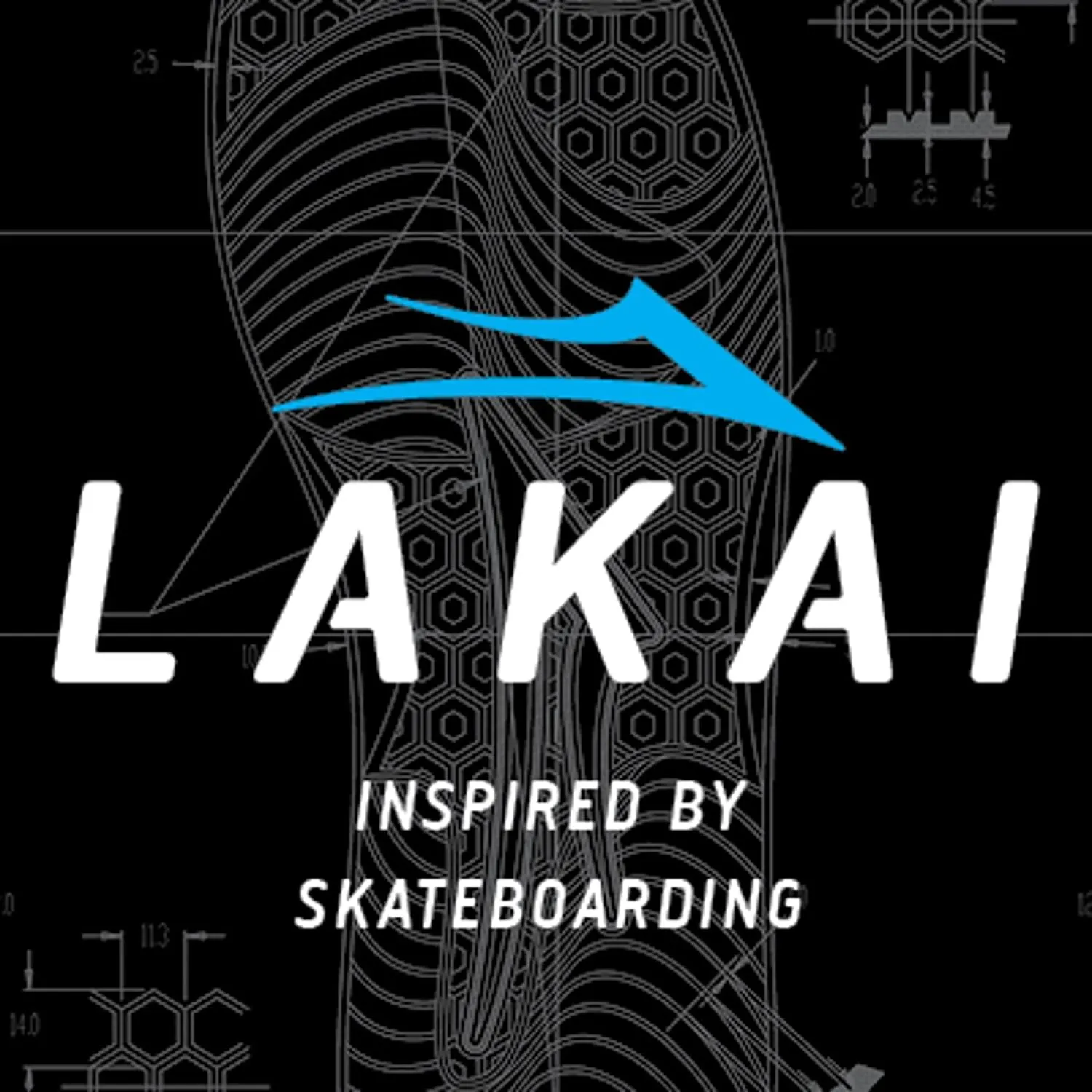 Lakai Men's Brighton Skate Shoes - Comfortable Sneakers for Men