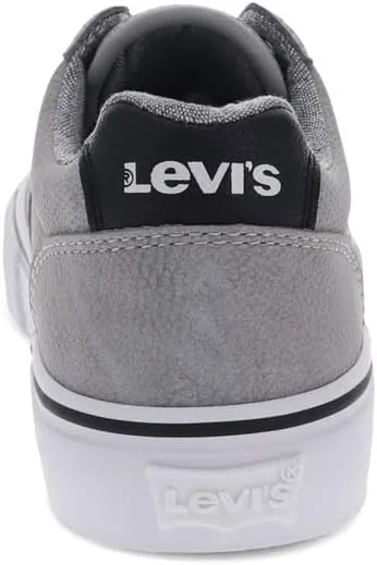 Levi's Kids Thane Synthetic Leather and Suede Casual Lace Up Sneaker Shoe