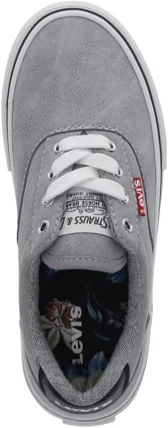Levi's Kids Thane Synthetic Leather and Suede Casual Lace Up Sneaker Shoe