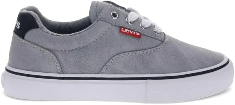 Levi's Kids Thane Synthetic Leather and Suede Casual Lace Up Sneaker Shoe