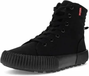 Levi's Women's Casual Sneaker, Black Mono, 9
