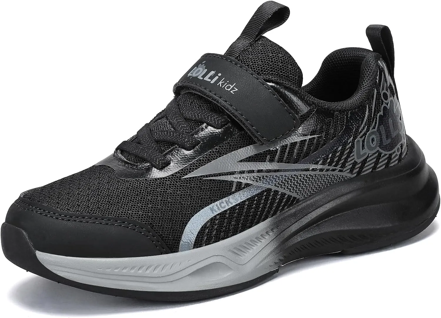 LOLLi kidz Boys Girls Shoes Kids Sneakers Athletic Tennis Shoes Lightweight Breathable Running Shoes