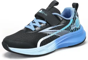 LOLLi kidz Boys Girls Shoes Kids Sneakers Athletic Tennis Shoes Lightweight Breathable Running Shoes