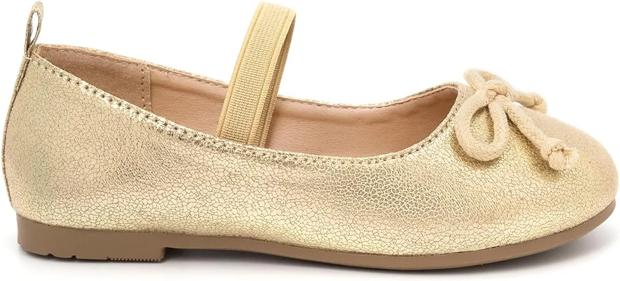Luffymomo Girls Mary Jane Dress Shoes Party Princess Flats Strap Ballet Dance Shoes Toddler/Little Kid